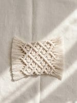 Macrame Coaster – Unique Handmade Table Decor