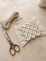 Macrame Coaster – Unique Handmade Table Decor - Image 6
