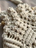 Macrame Crossbody Bag – Handmade Cotton Summer Purse - Image 3