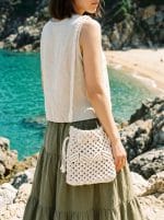 Macrame Crossbody Bag – Handmade Cotton Summer Purse - Image 5