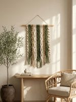 Macrame Wall Hanging – Handmade Cotton Art for Your Home - Image 2