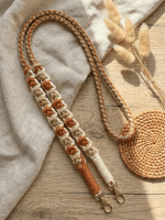 Macrame Cat Paw Phone Strap – Adjustable & Handmade - Image 6