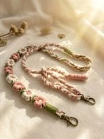 Macrame Flower Phone Strap – A Soft Handmade Hug - Image 5
