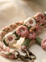 Macrame Flower Phone Strap – A Soft Handmade Hug - Image 7
