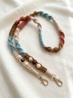 Macrame Phone Strap – Handmade Colorful Lanyard with Beads
