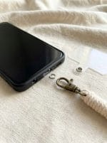 Macrame Phone Strap – Handmade Floral Cord for Everyday Use - Image 2