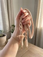 Macrame Phone Strap – Handmade with Tassel Charm - Image 4
