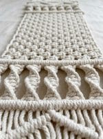 Macrame Table Runner – Handmade Cotton Décor for Cozy Tables - Image 3