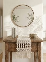 Macrame Table Runner – Handmade Cotton Décor for Cozy Tables - Image 4