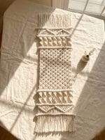 Macrame Table Runner – Handmade Cotton Décor for Cozy Tables - Image 5