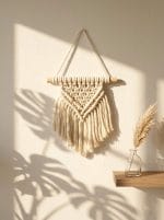 Mini Macramé Wall Hanging – Handmade Boho Décor - Image 5
