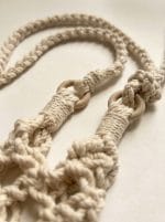 Macramé Bottle Holder with Adjustable Strap - Image 4