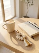 Macramé Keychain – Carry Boho Charm Everywhere You Go - Image 3