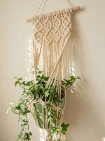 Macrame Plant Hanger – Handmade Boho Decor - Image 2