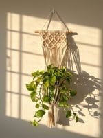 Macrame Plant Hanger – Handmade Boho Decor - Image 5