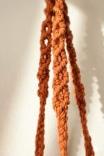 Macrame Plant Hanger – Terracotta Style - Image 4