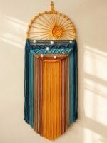 Macrame Sea & Sunset Wall Hanging – Bring Coastal Serenity to Your Home