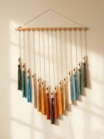 Macrame Tassel Wall Hanging – Large Boho Wall Decor