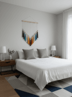 Macrame Tassel Wall Hanging – Large Boho Wall Decor - Image 2
