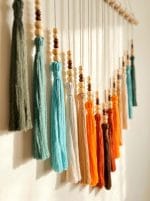 Macrame Tassel Wall Hanging – Large Boho Wall Decor - Image 6