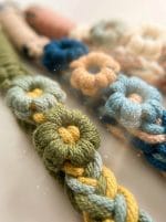 Macrame Phone Strap – Handmade Floral Phone Wrist Lanyard - Image 3