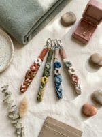 Macrame Phone Strap – Handmade Floral Phone Wrist Lanyard - Image 4