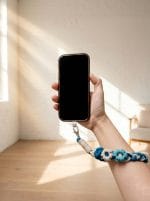 Macrame Phone Strap – Handmade Floral Phone Wrist Lanyard - Image 5