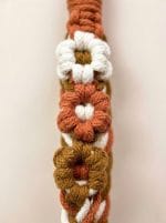 Macrame Phone Strap – Handmade Floral Phone Wrist Lanyard - Image 7