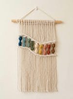 Macrame Rainbow Wall Hanging – Handmade Boho Wall Decor - Image 6