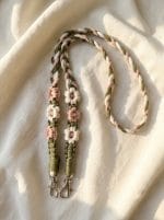 Macrame Phone Strap – Handmade Floral Cord for Everyday Use - Image 7