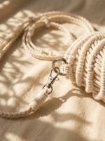 Macrame Shell Bag – Handmade Boho Crossbody Bag - Image 3